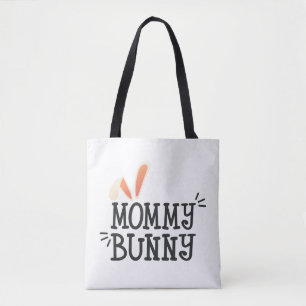 Simple Mommy Bunny Ostertypografie Tasche