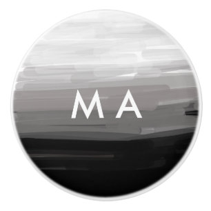 Simple monogram add your name letter man minimal t keramikknauf