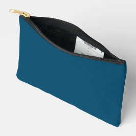 Simple Ocean Blue Authority® Small Zubehörtasche