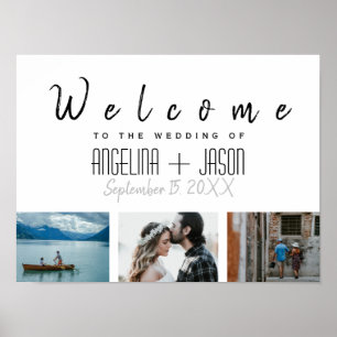 Simple Photo Wedding Poster