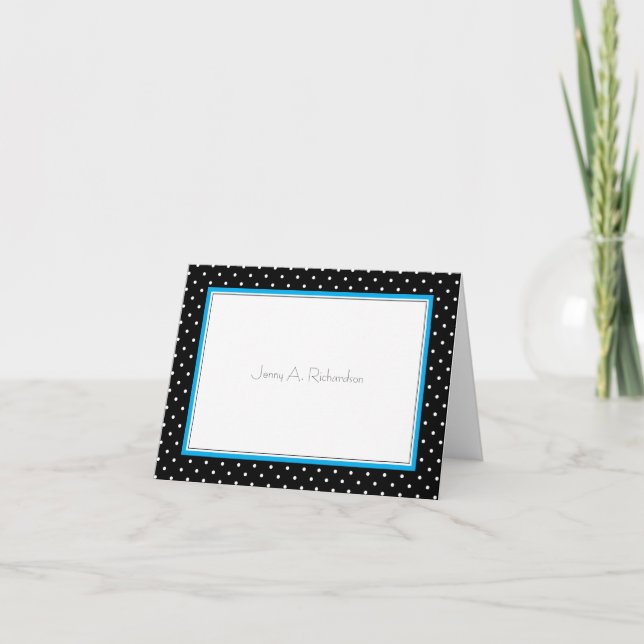 Simple Polka Dot Karte (Vorderseite)