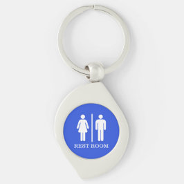 Simple Restroom Keys for hospitality or office Schlüsselanhänger