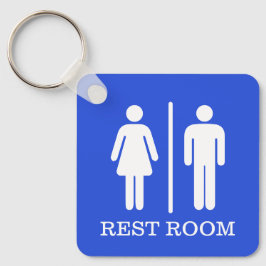 Simple Restroom Keys for hospitality or office Schlüsselanhänger