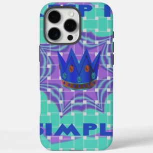 Simple Royal iPhone 16 Pro Max Hülle
