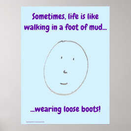 "Simple Says" #5 funny, humor, quote Poster