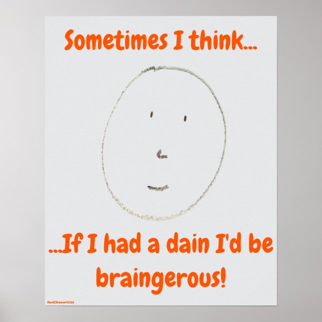 "Simple Says...-#8" funny quote Poster (Vorne)