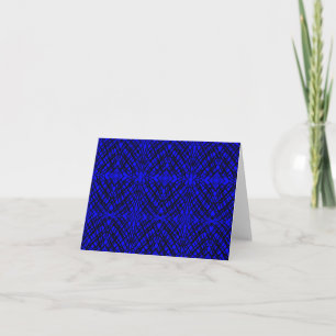 Simple Scribble Spiegelung Blau