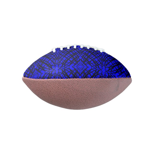 Simple Scribble | Spiegelung | Blau | Football (Gedreht 90)