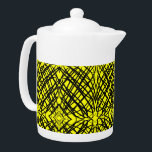 Simple Scribble | Spiegelung | Gelb |<br><div class="desc">Als wir herumspielten und dieses schwarze Muster passierte, versuchten wir die spiegelnde Fliese und das passierte, wir dachten nie, dass es ein so tolles Design machen würde, Farbe hinzufügt, macht es noch besser. Sie können dieses interessante Design zu jedem Produkt, das Sie wollen, hinzufügen, es in jede Farbe, die Sie...</div>