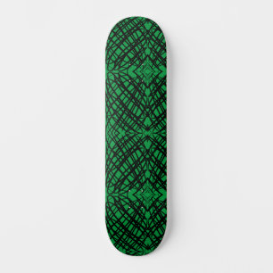 Simple Scribble   Spiegelung   Grün   Skateboard