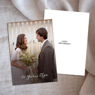 Simple Scripty 25. Jubiläum - vor 25 Jahren Karte