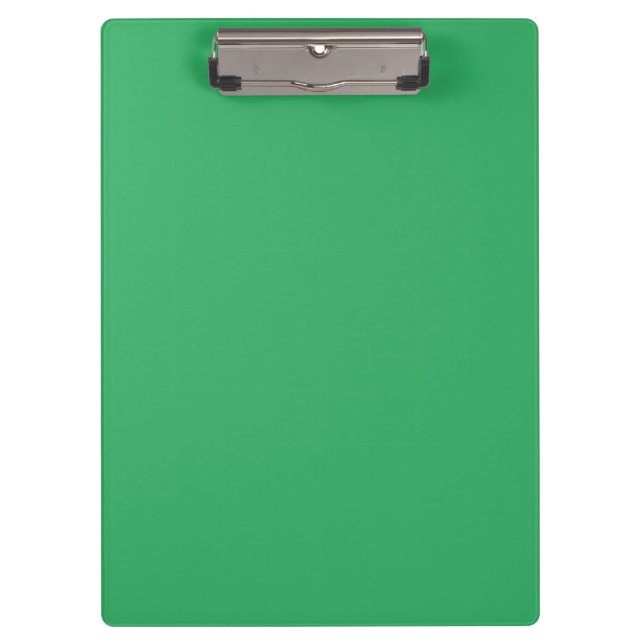 Simple Sea Green Authority® Klemmbrett (Vorderseite)
