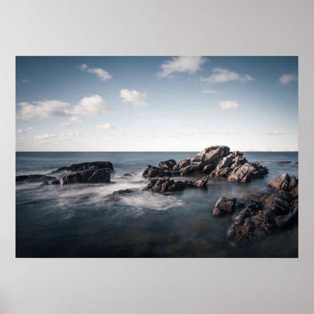 Simple Seascape Foto Poster (Vorne)