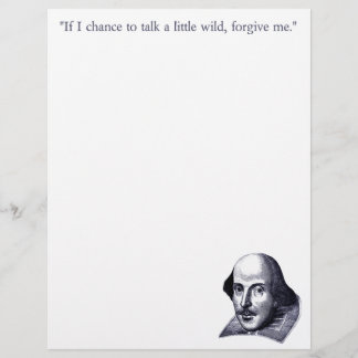 Simple Shakespeare Letterhead