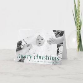 Simple Style Green Frohe Weihnachten 2 Foto