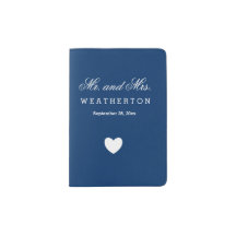 Simple Style Mr. und Mrs. Wedding Names Date A21