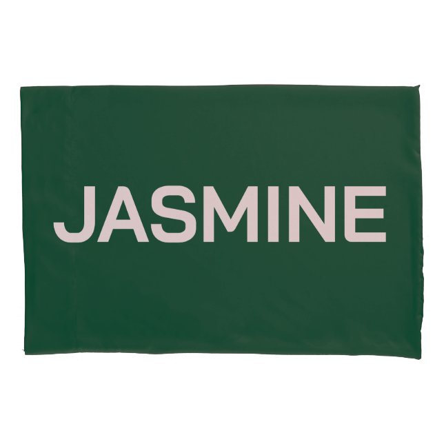 SIMPLE STYLISH MODERN CUSTOMIZED NAME MONOGRAM KISSENBEZUG (Vorderseite)