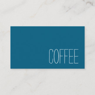 Simple Stymie Word Dark Loyalty Coffee Punch-Card Treuekarte