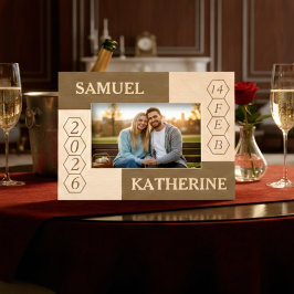 Simple Sweet Memory Valentine Geätzte Rahmen