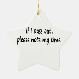 Simple Workout Spaß Gym Sprichwort Keramik Ornament