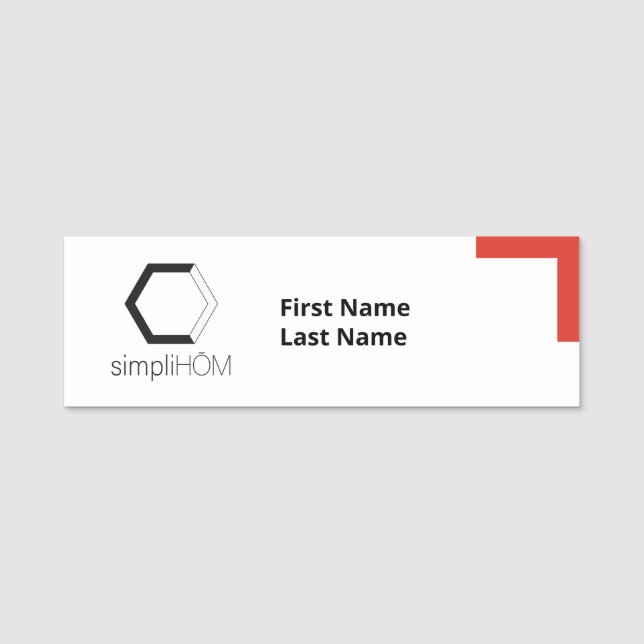 simpliHŌM-Namensschild Namensschild (Vorderseite)