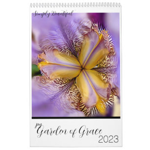 Simply Beautiful Flowers Wall Calendar Kalender