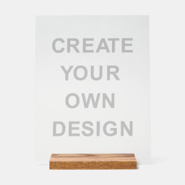 Simply - Create Your Own Acrylic Sign Acrylschild