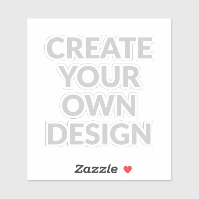 Simply - Create Your Own Custom-Cut Vinyl Sticker (Blatt)