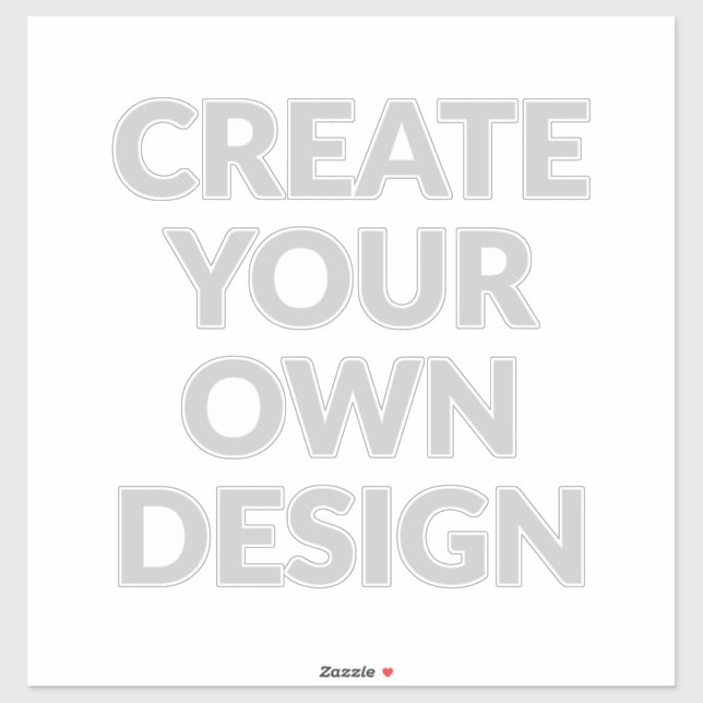 Simply - Create Your Own Custom-Cut Vinyl Sticker (Blatt)