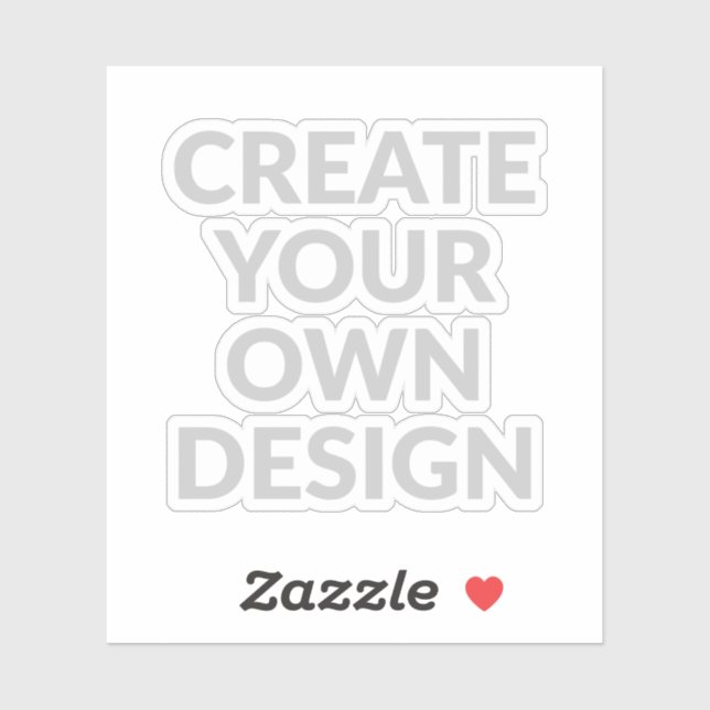 Simply - Create Your Own Custom-Cut Vinyl Sticker (Blatt)