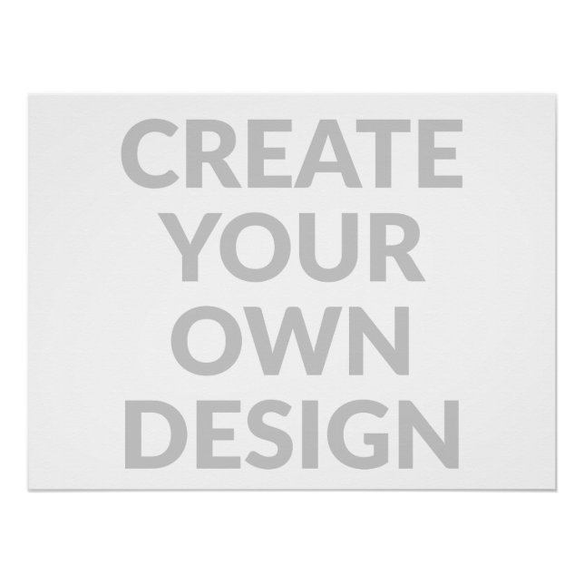 Simply - Create Your Own  Poster (Vorderseite)