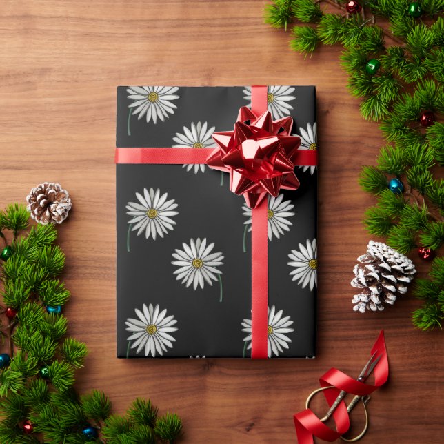 Simply Daisies Geschenkpapier (Feiertagsgeschenk)