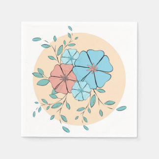 Simply Floral Serviette