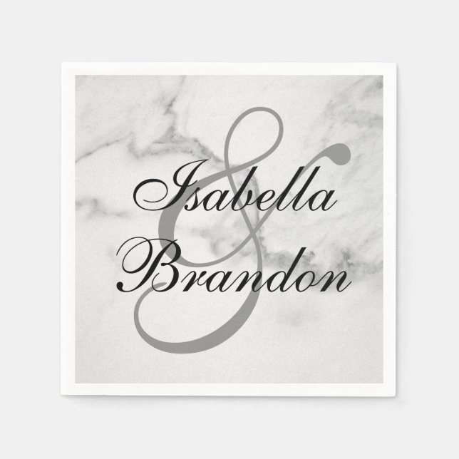 Simply Perfect Marble Napkin Serviette (Vorderseite)