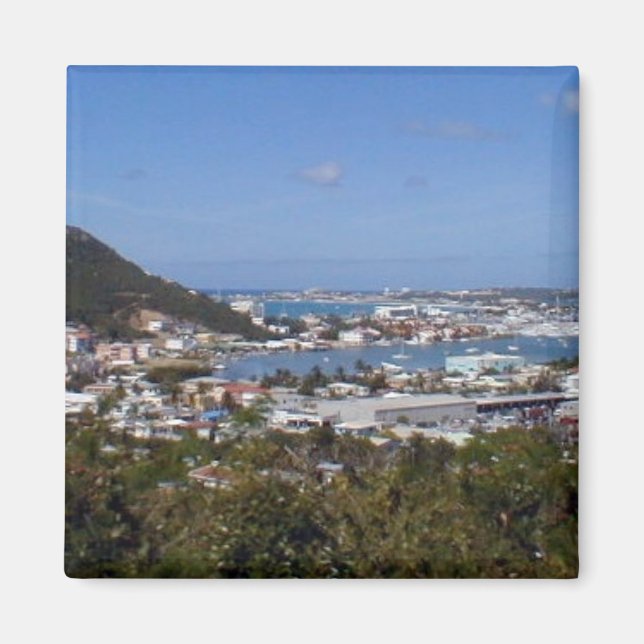 Simpson Bay, St Maarten Magnet (Vorne)