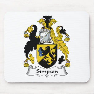 Simpson-Familienwappen Mousepad
