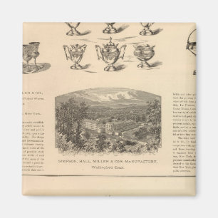 Simpson, Hall, Miller und Traveller Company Magnet