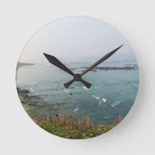 Simpson Reef Overlook, Oregon Coast Runde Wanduhr