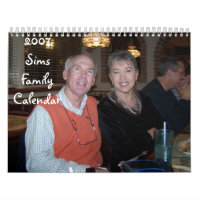 Sims Familien-Kalender 2007