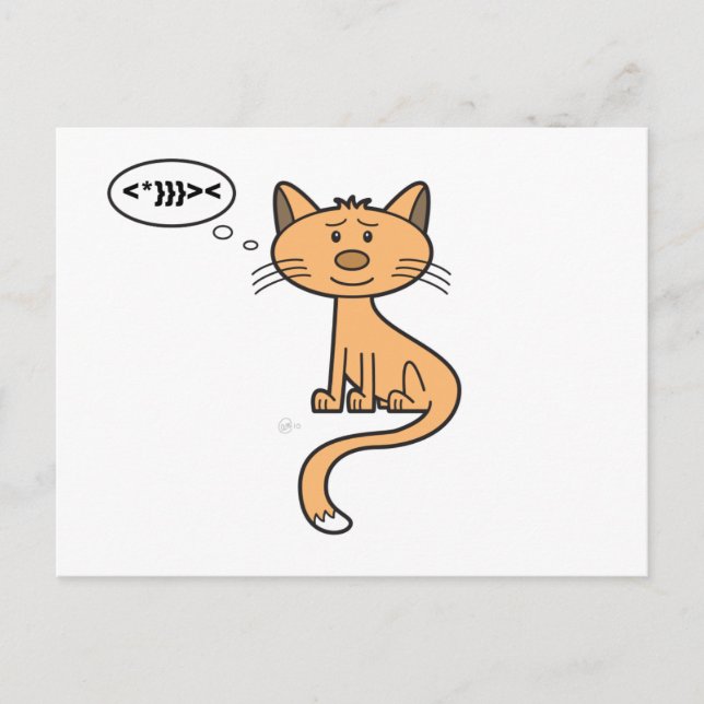 Sims Kitty - Postcard Postkarte (Vorderseite)