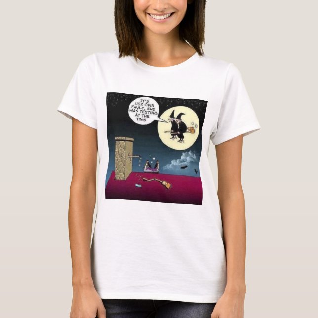 Sims und ritt auf einem Zimmer T-Shirt (Vorderseite)