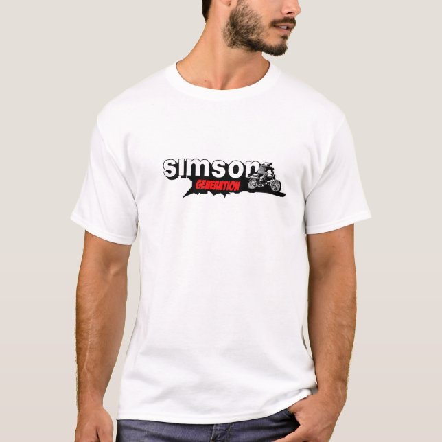 simson Generation T-Shirt (Vorderseite)