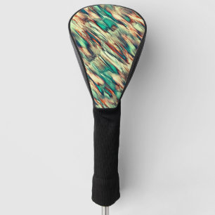 Simulation von Felsen oder Stalagmiten in grün bis Golf Headcover