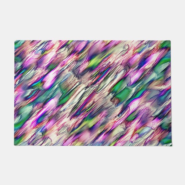 Simulation von Gestein oder Stalagmite mit blinken Fußmatte (Vorderseite)