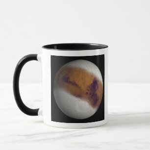 Simulierte Ansicht von Mars Tasse