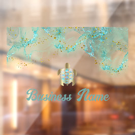 simulierte Fensterverkleidung der Meeresschildkröt Fensteraufkleber