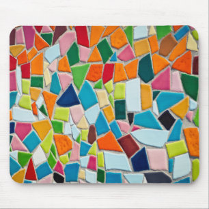Simulierte Mosaikwand Mousepad
