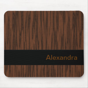 Simulierte Walnuss Mousepad