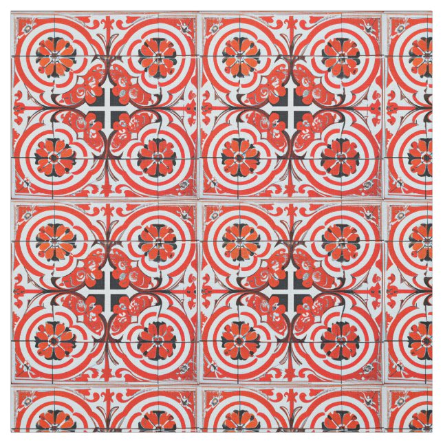 Simulierte Wiederholung der Mosaikfliese, einfach  Stoff (Muster)