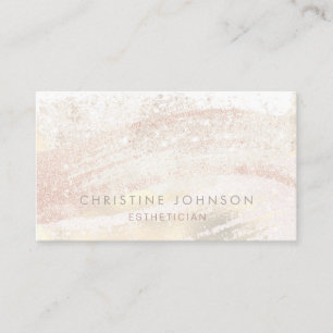 simulierter Glitzer- und Folienärztin Visitenkarte